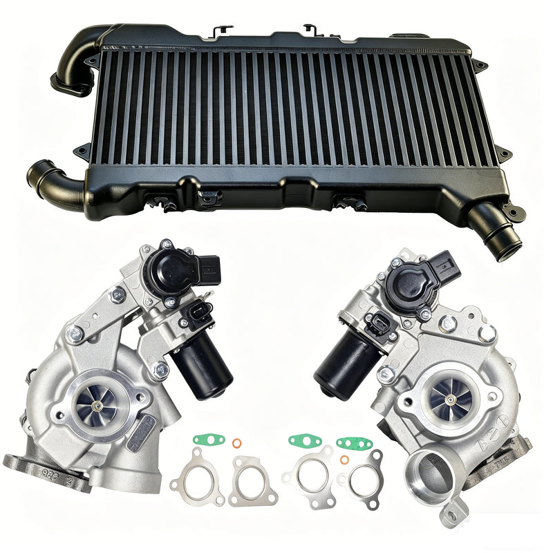 Smart Billet Turbo & Intercooler — Plug-and-Play For Toyota LandCruiser 200 Series VDJ200 1VD-FTV 4.5L
