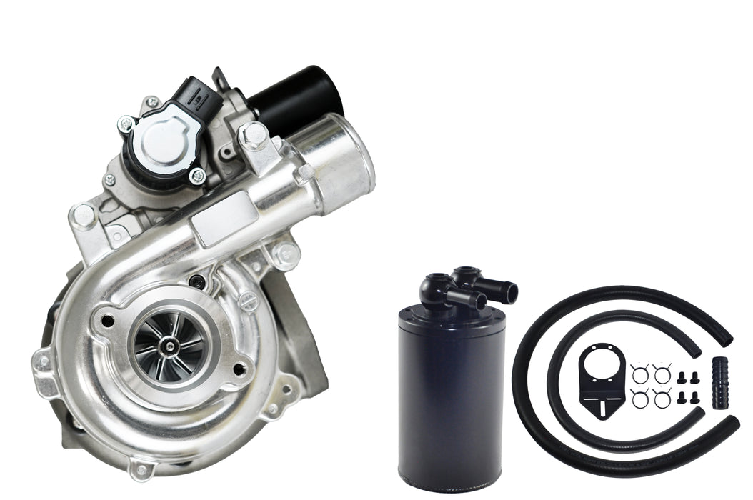 Upgrade Billet Turbo Charger & Oil Catch Can kit Package For Toyota Hilux N70 D4D KUN26 1KD-FTV 3.0L