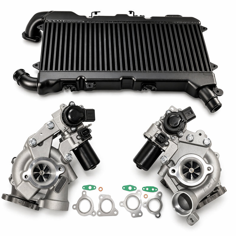 Smart Billet Turbo & Intercooler — Plug-and-Play For Toyota LandCruiser 200 Series VDJ200 1VD-FTV 4.5L