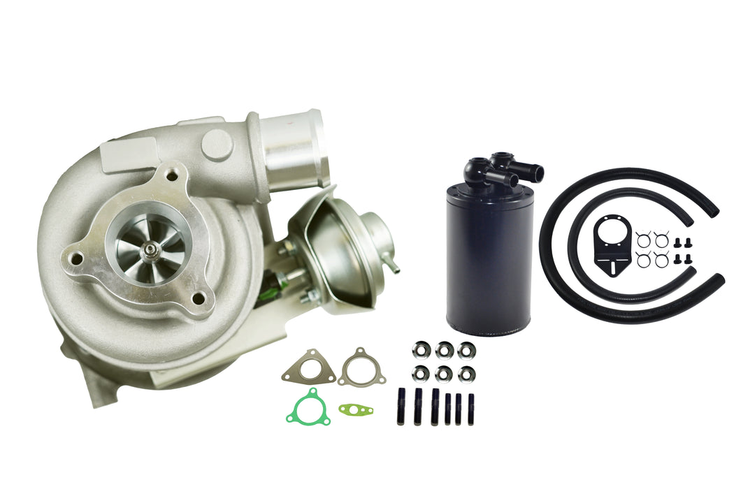 Upgrade Billet Turbo Charger & Oil Catch Can kit Package For Nissan Patrol Y61 GU ZD30 3.0L 14411-VS40A