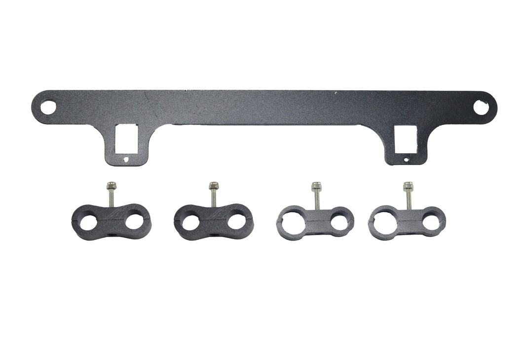 Turbo4x4 Braided Water Line Kit & Support Bracket For Ford Falcon XR6 BA/BF/FG Barra