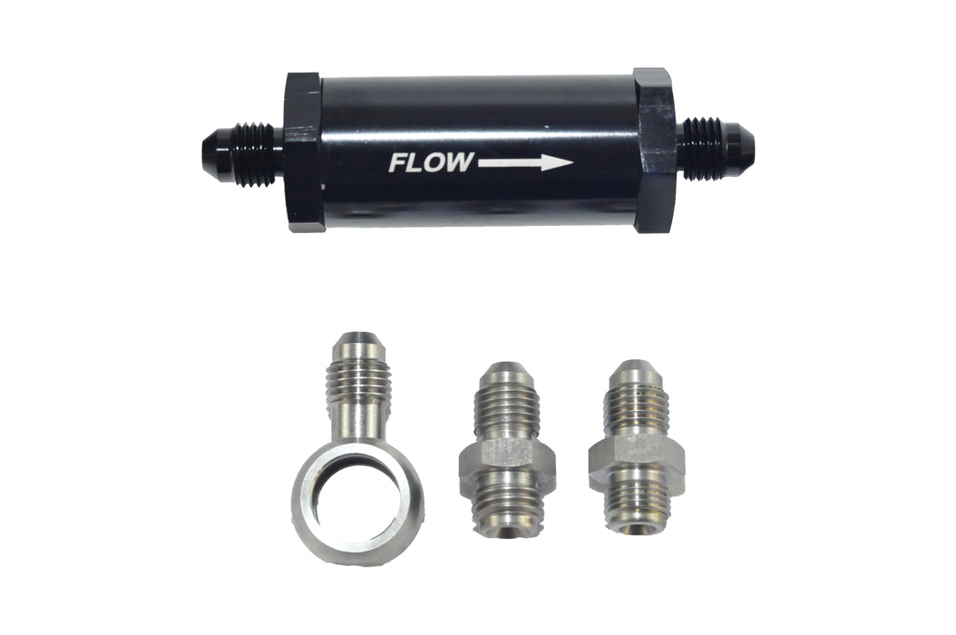 Turbo4x4 Oil Feed & Support Bracket For Ford Falcon XR6 BA/BF/FG Barra