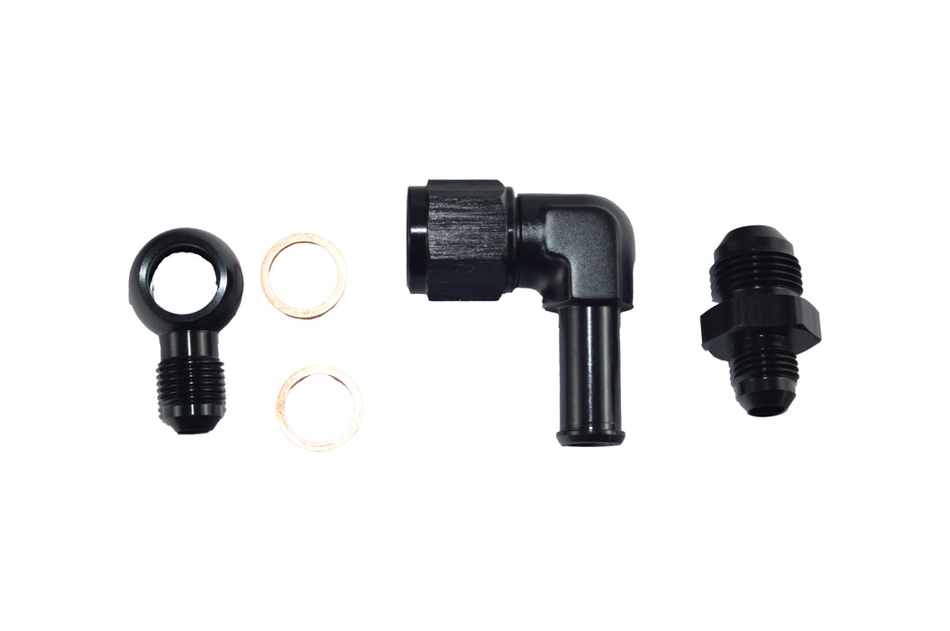 Turbo4x4 Oil Feed & Return Line Kit, Water Line & Support Bracket Kit For Ford Falcon XR6 BA/BF/FG Barra 4.0L