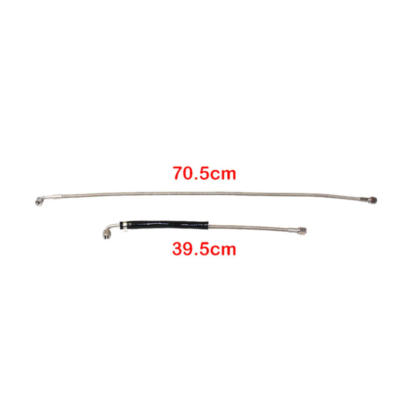 Turbo 4x4 Braided Water, Oil Feed & Drain Line Kit for Ford Falcon XR6 BA/BF/FG Barra