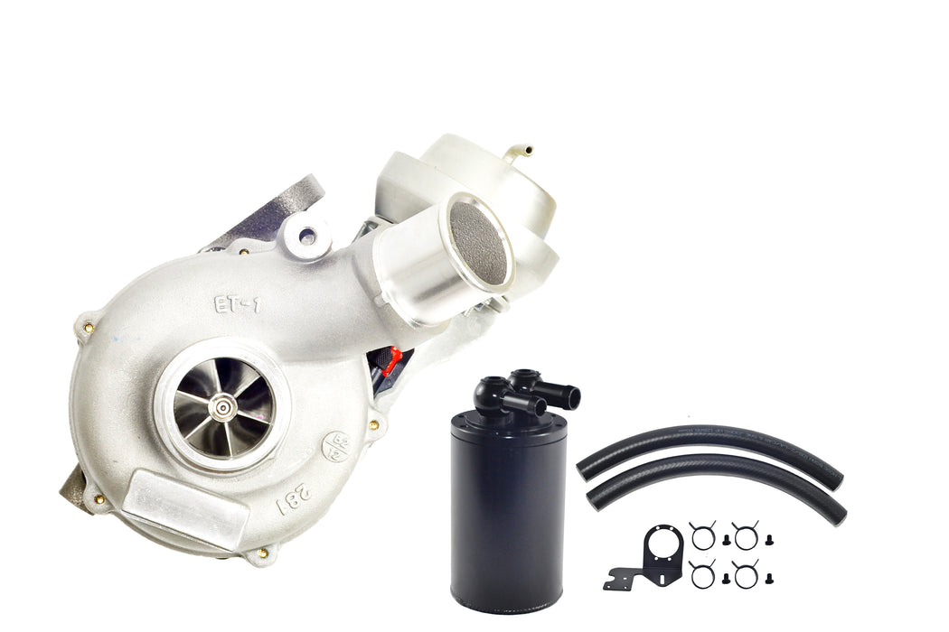 Upgrade Billet Turbo Charger & Oil Catch Can kit for Mitsubishi MN Triton 4D56 2.5L