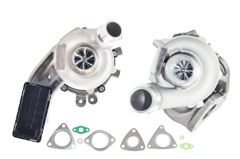 Land Rover Discovery / Range Rover Sport / Jaguar XJ XF V6 3.0L Upgraded Billet Twin Turbo (Fits 778401+778400)